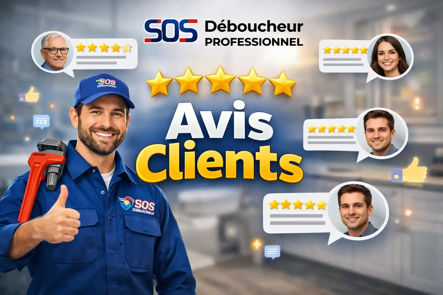 Avis clients SOS Déboucheur – Débouchage et vidange de fosse septique en Belgique