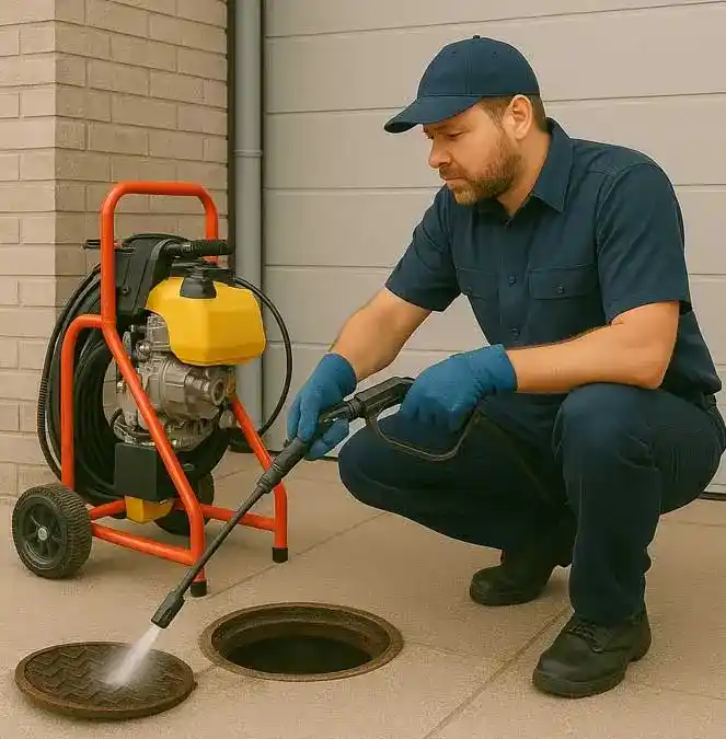 Service professionnel débouchage chambre de visite rapide et efficace
