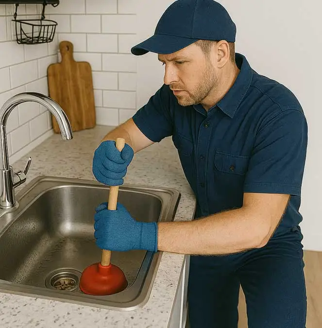 Débouchage évier et cuisine graisseuse rapide disponible 24h