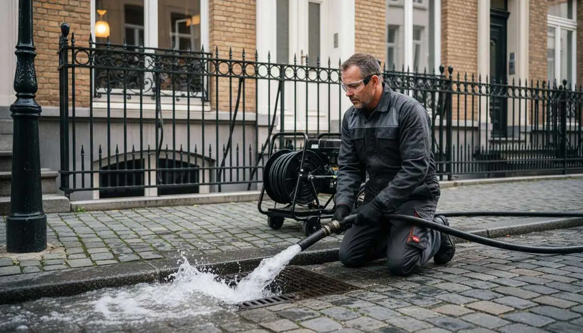 débouchage haute pression