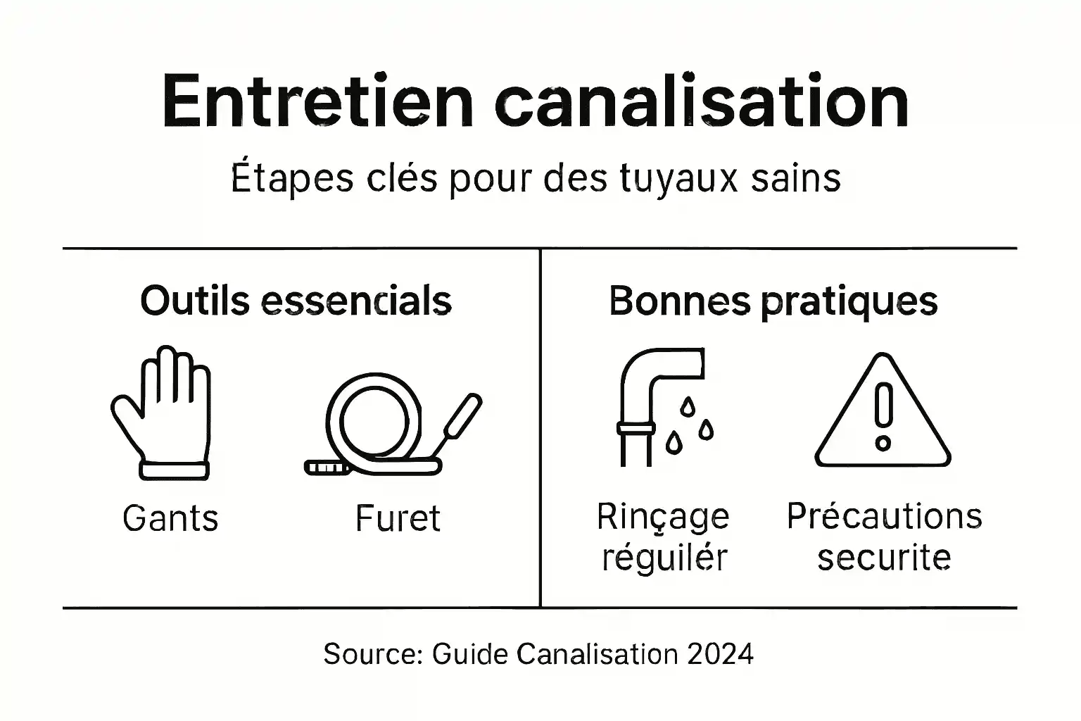 Les étapes essentielles pour un entretien réussi de vos canalisations en un coup d'œil