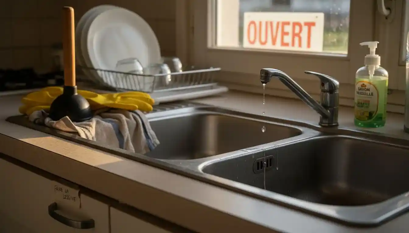 Les indispensables pour déboucher un évier à portée de main