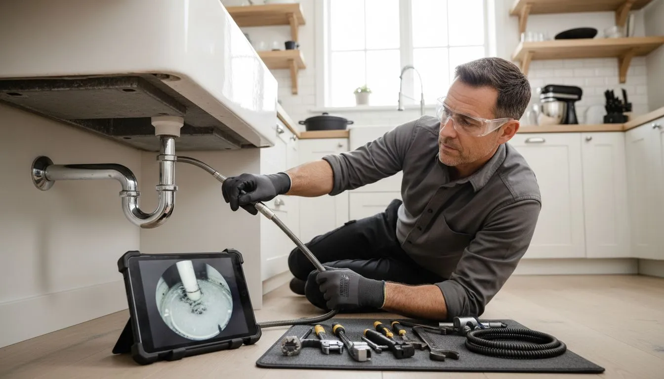 technicien débouchage cuisine