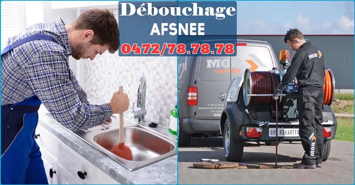 Débouchage de canalisations à Afsnee 9051