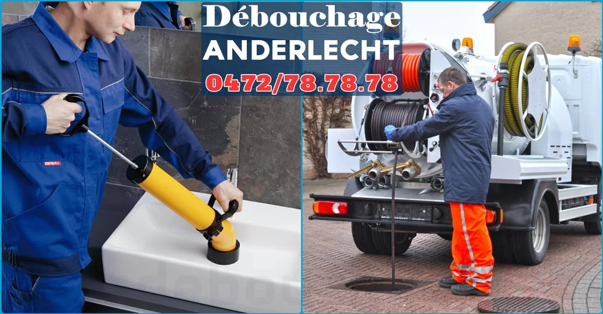 Débouchage Anderlecht ⭐ SOS Déboucheur