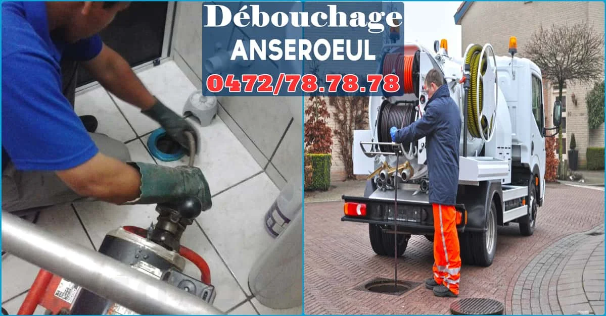 Débouchage de canalisations à Anseroeul 7750