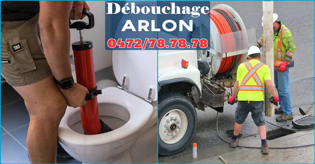 Débouchage Arlon ⭐ SOS Déboucheur