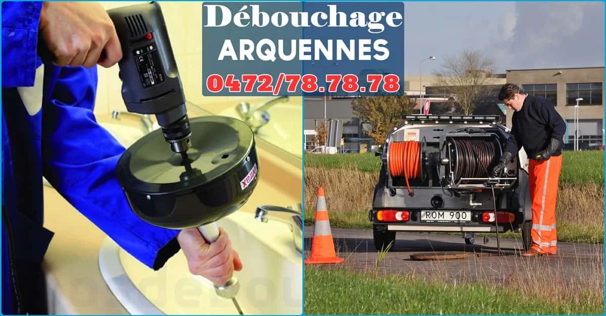 Débouchage de canalisations à Arquennes 7181