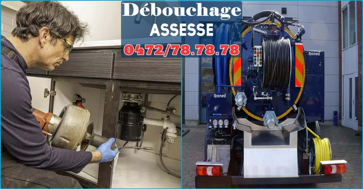 Débouchage Assesse ⭐ SOS Déboucheur