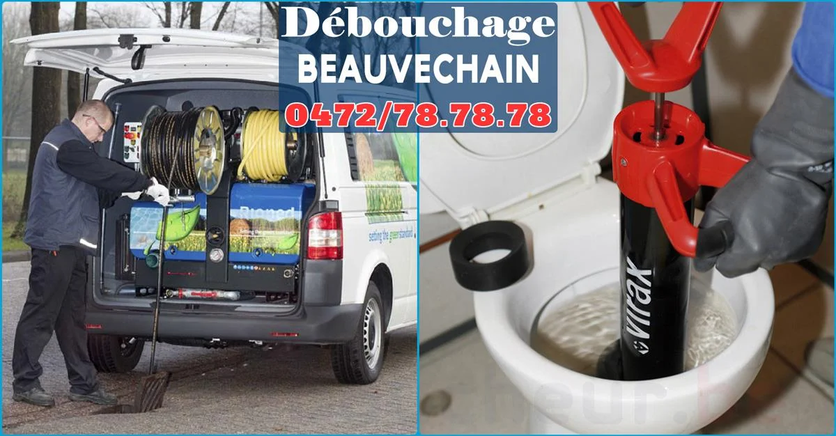 Débouchage Beauvechain ⭐ SOS Déboucheur
