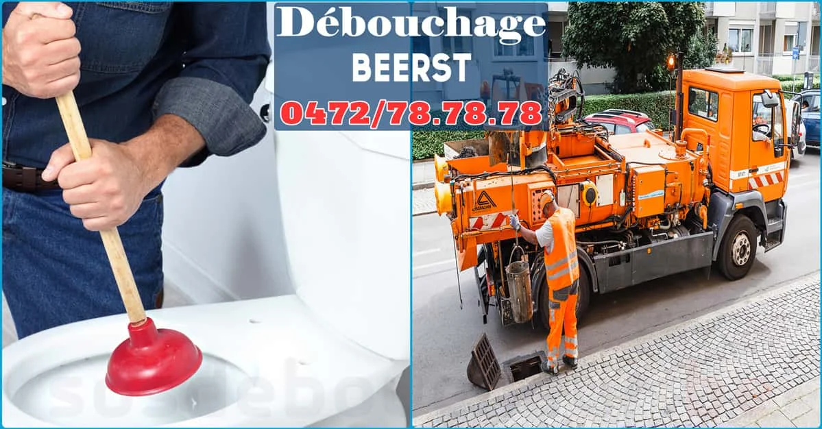 Débouchage de canalisations à Beerst 8600