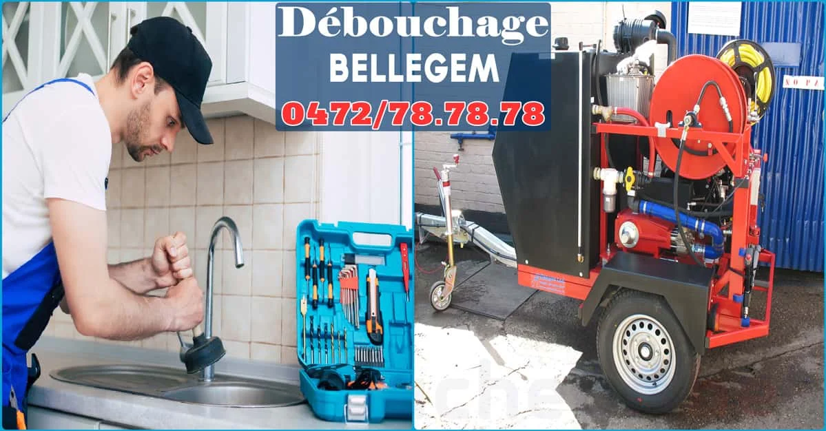Débouchage de canalisations à Bellegem 8510