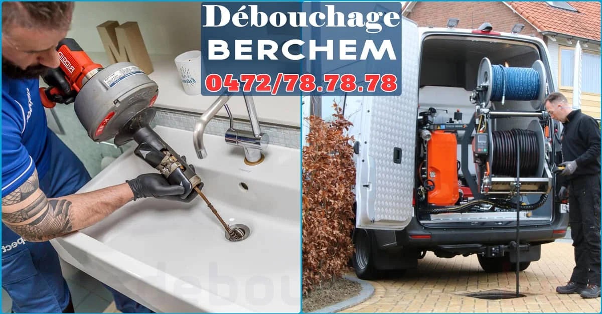 Débouchage Berchem-Sainte-Agathe ⭐ SOS Déboucheur