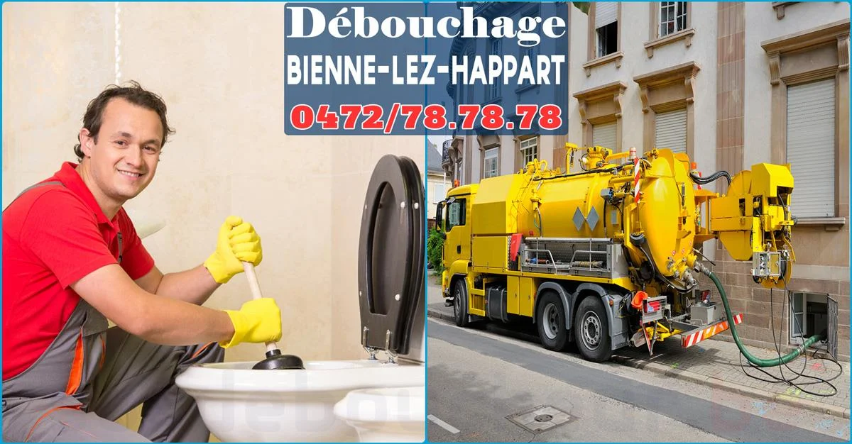Débouchage de canalisations à Bienne-lez-Happart 6543