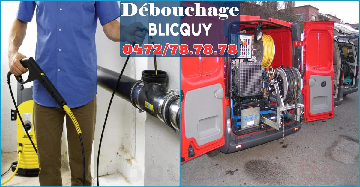 Débouchage de canalisations à Blicquy 7903