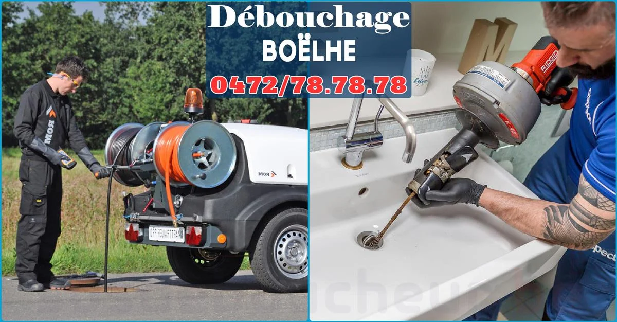 Débouchage de canalisations à Boëlhe 4250