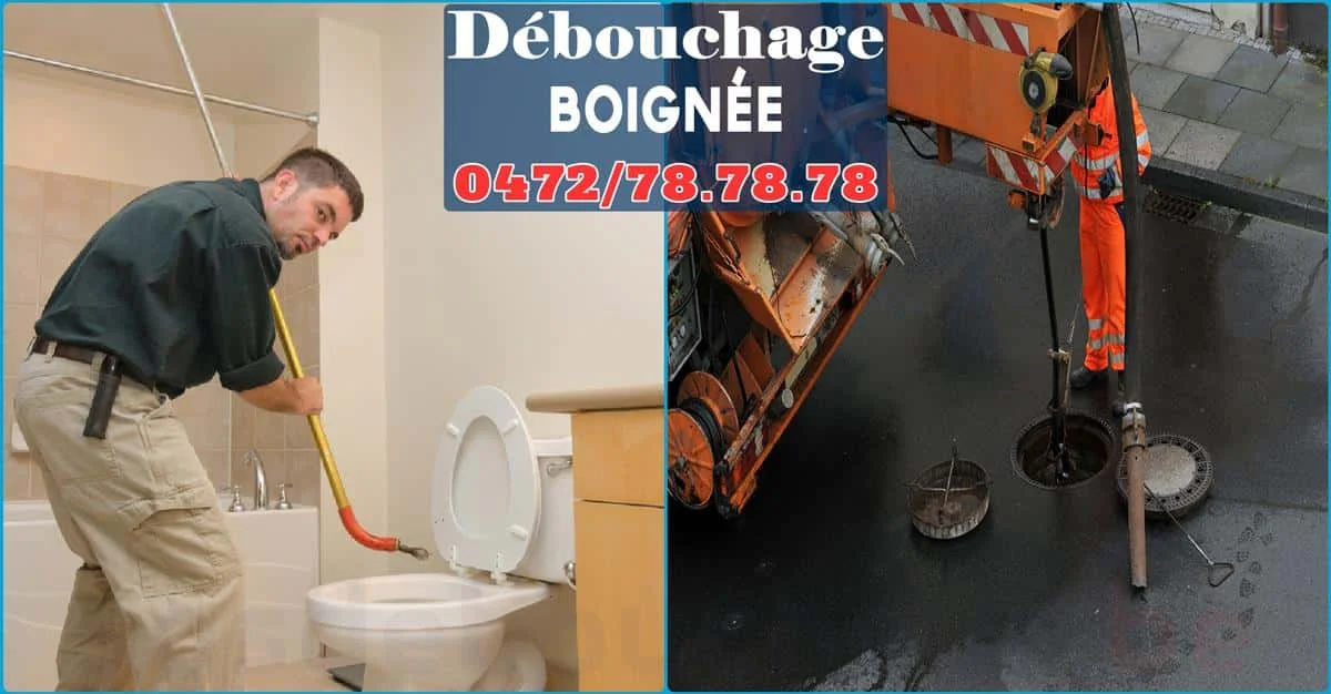 Débouchage de canalisations à Boignée 5140