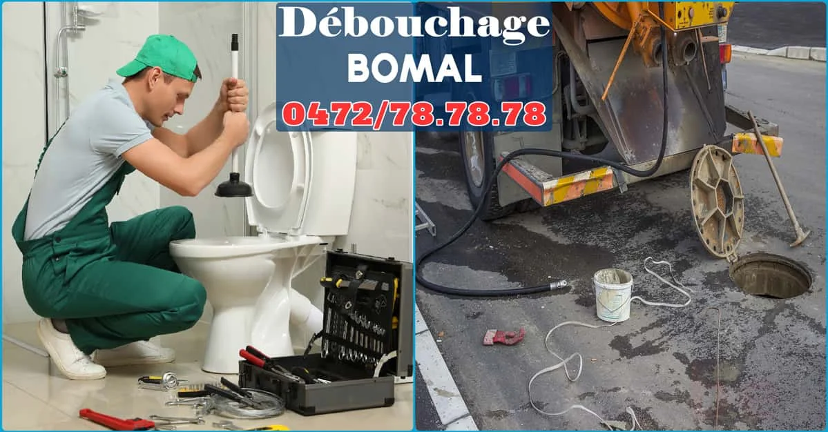 Débouchage de canalisations à Bomal 1367