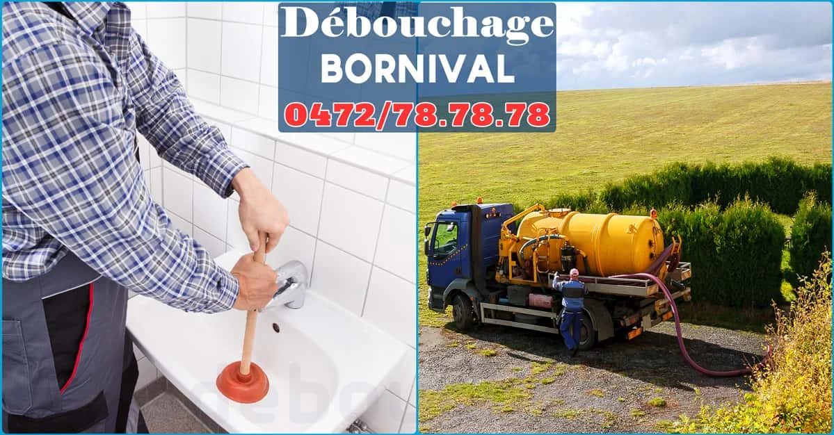 Débouchage de canalisations à Bornival 1404
