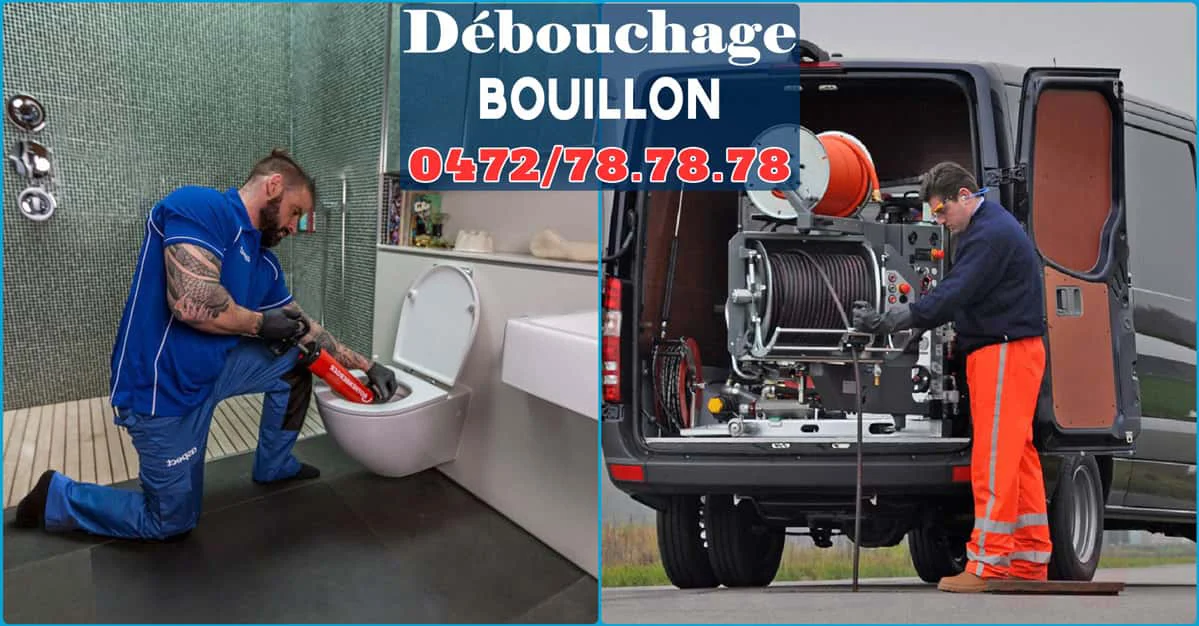 Débouchage Bouillon ⭐ SOS Déboucheur