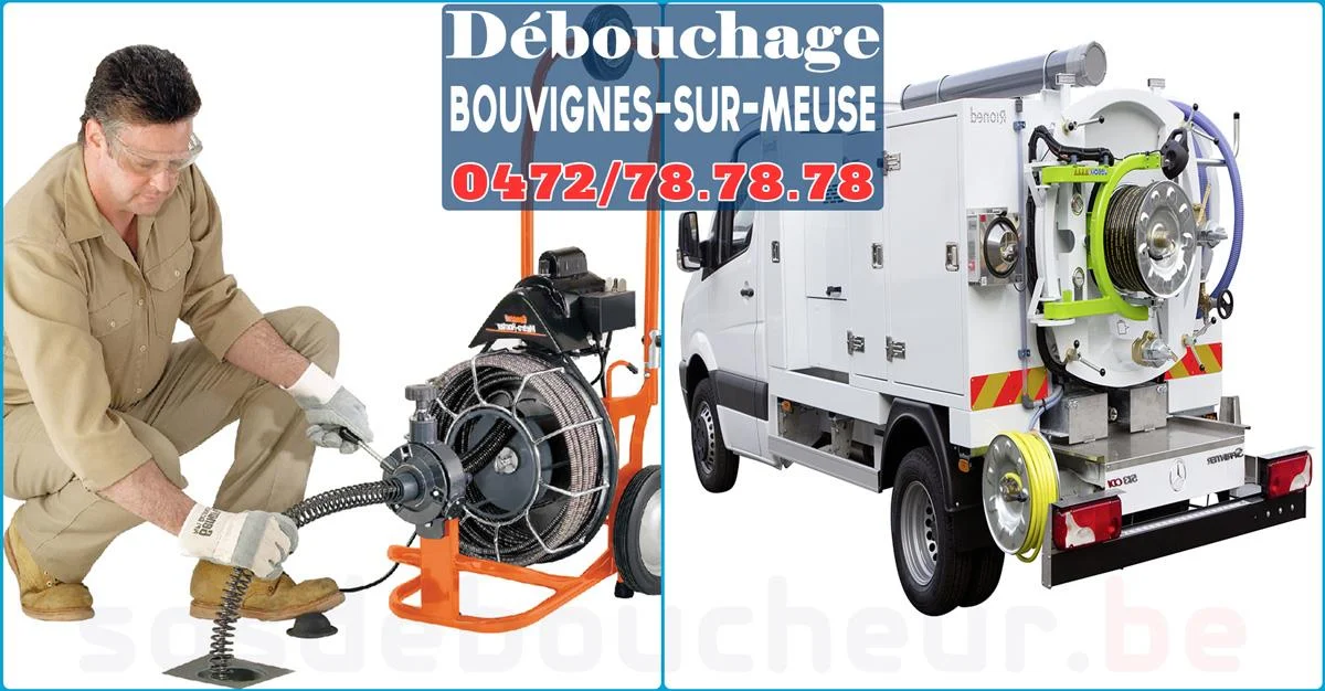 Débouchage de canalisations à Bouvignes-sur-Meuse 5500