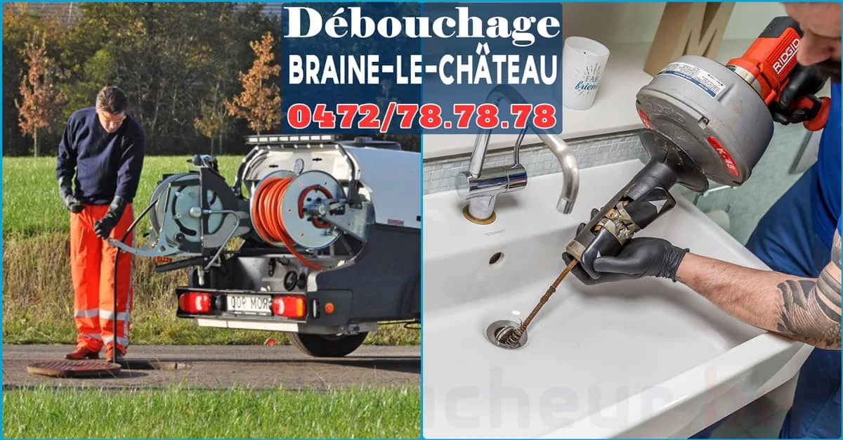 Débouchage Braine-le-Château ⭐ SOS Déboucheur