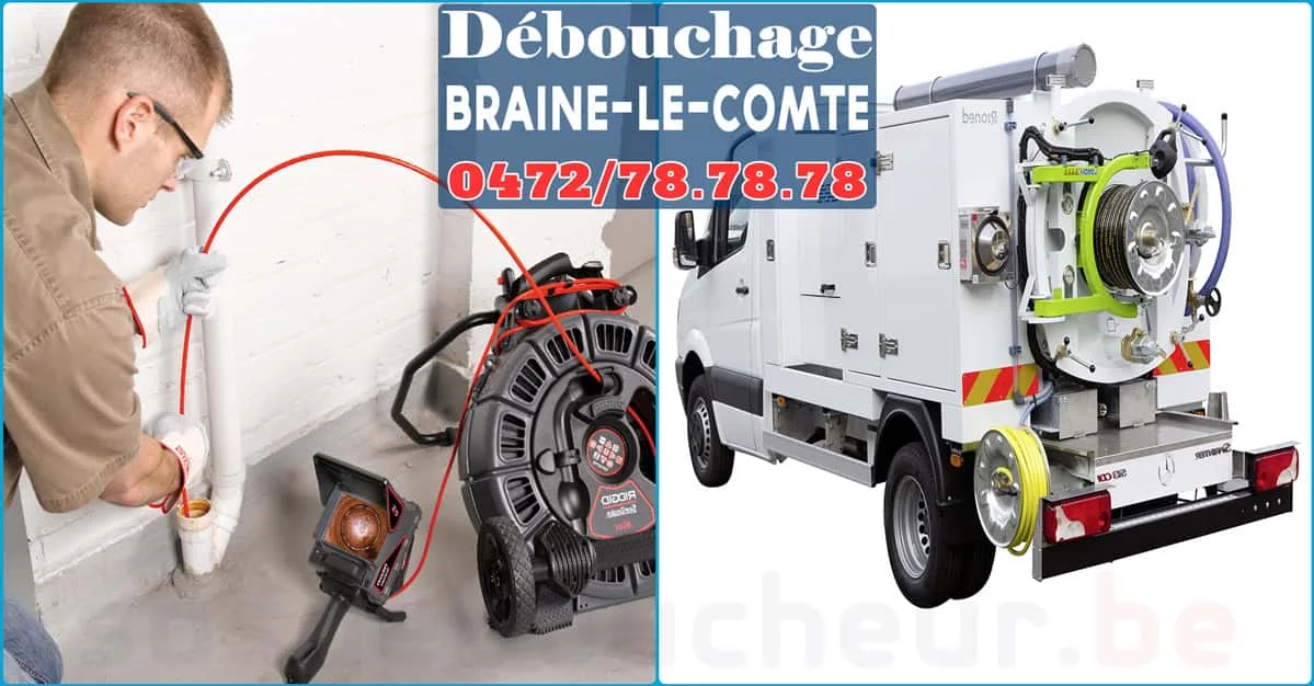 Débouchage Braine-le-Comte ⭐ SOS Déboucheur