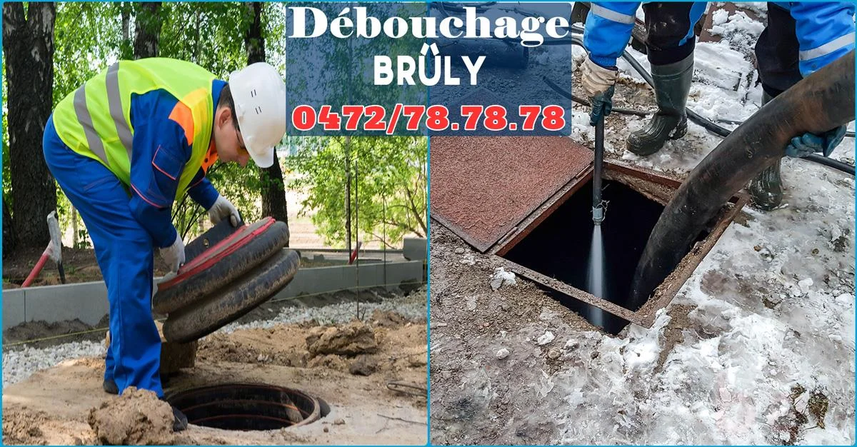 Débouchage de canalisations à Brûly 5660