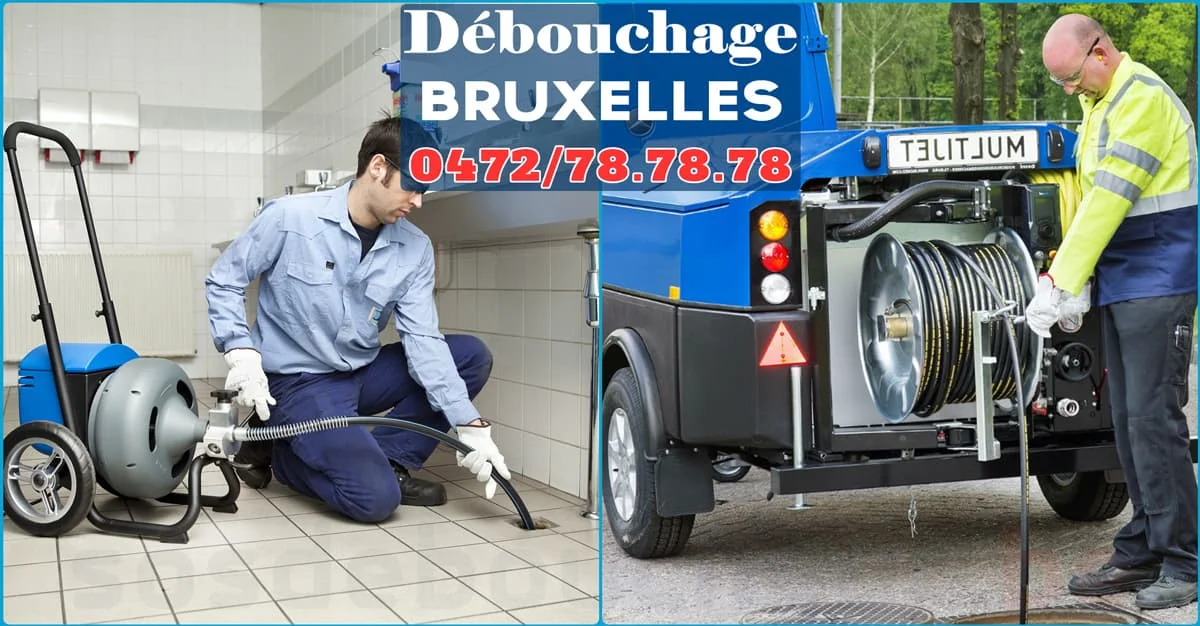 Débouchage Bruxelles (Brussel) ⭐ SOS Déboucheur