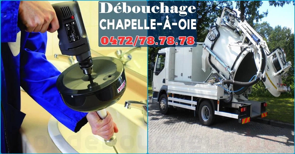 Débouchage de canalisations à Chapelle-à-Oie 7903