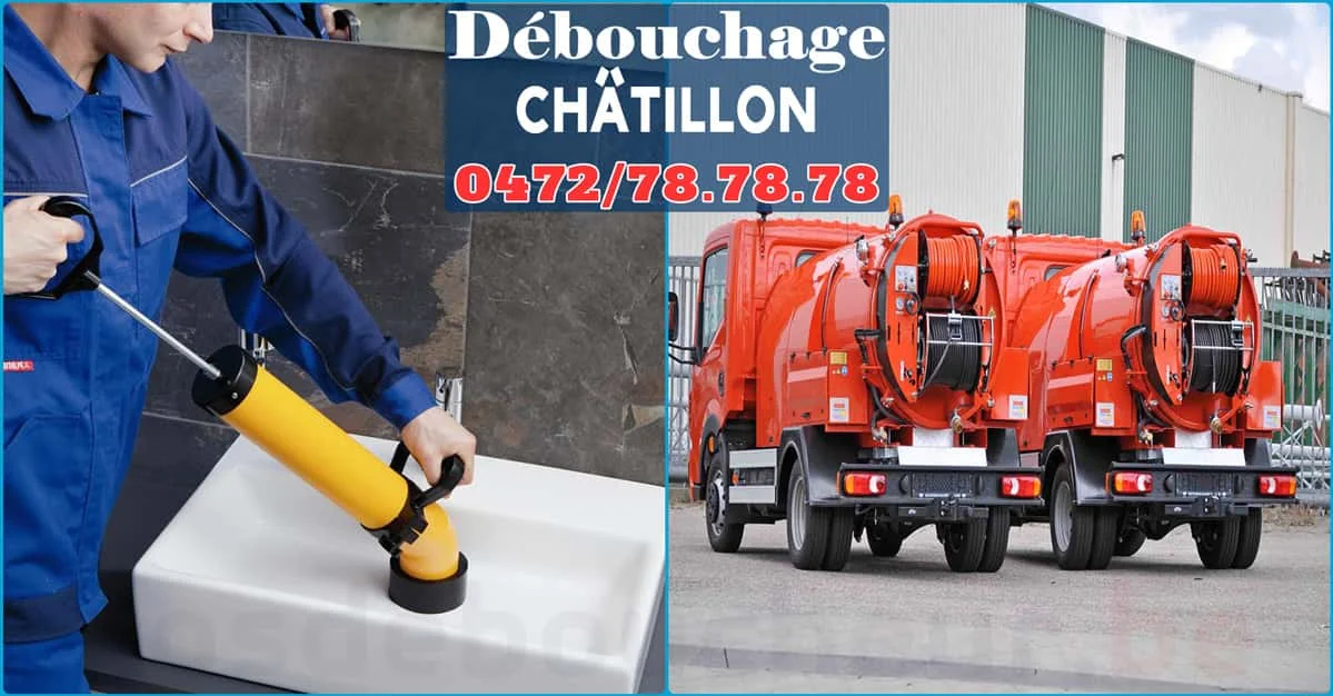 Débouchage de canalisations à Châtillon 6747