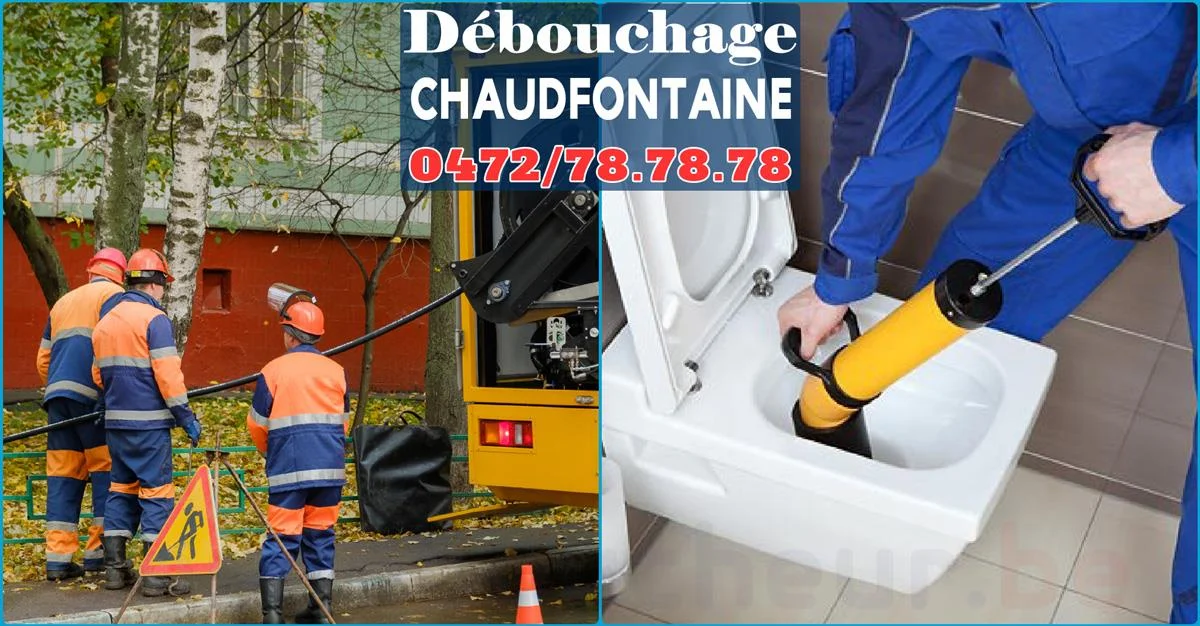 Débouchage Chaudfontaine ⭐ SOS Déboucheur