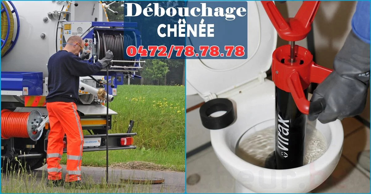 Débouchage de canalisations à Chênée 4032