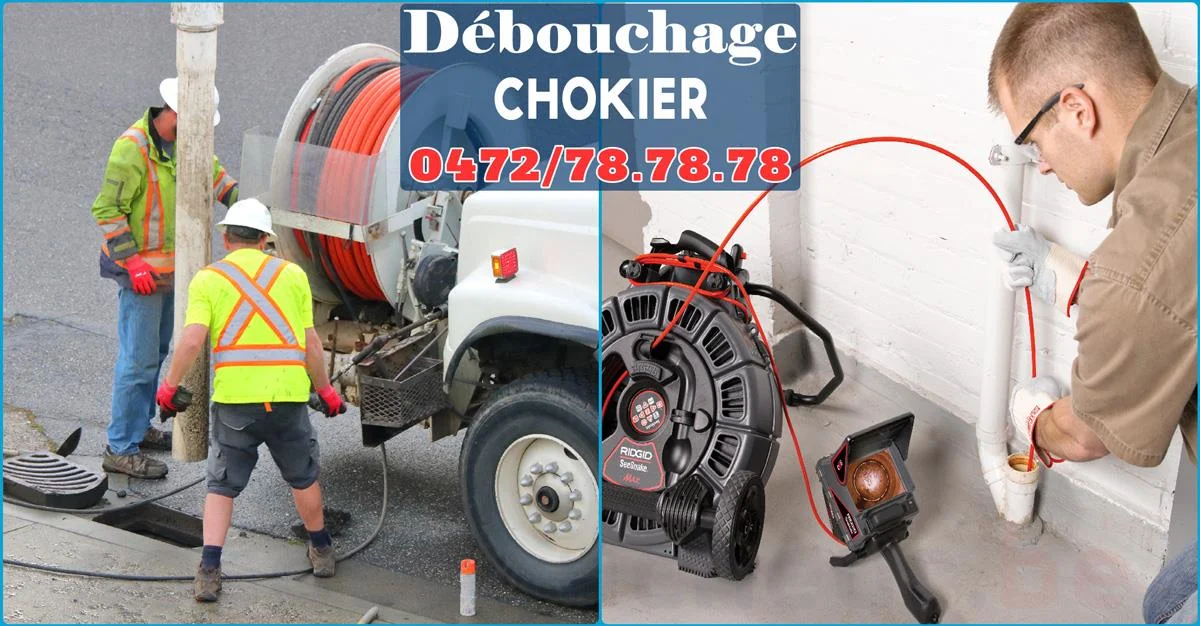 Débouchage de canalisations à Chokier 4400