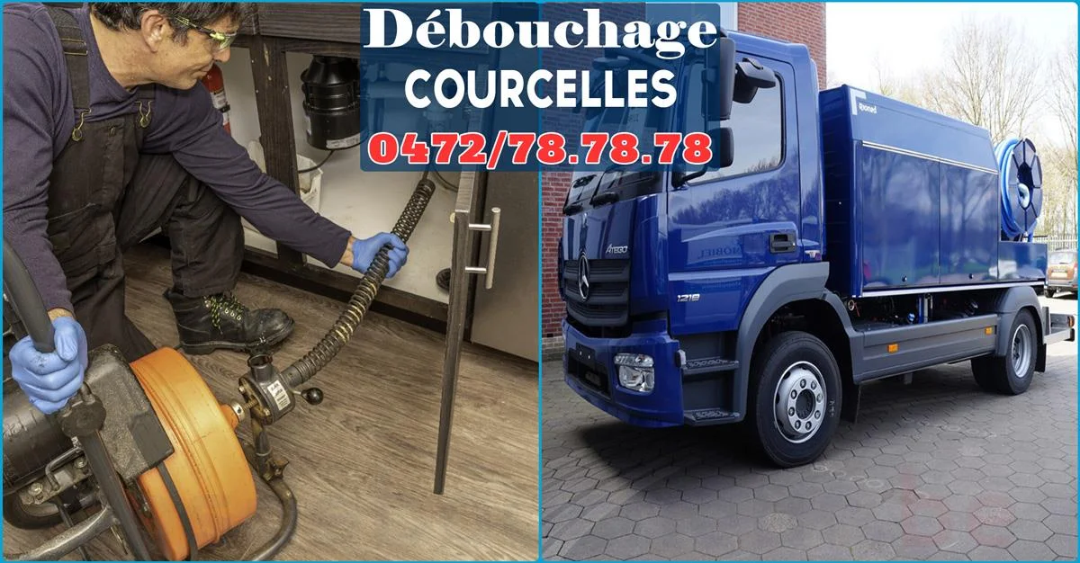 Débouchage Courcelles ⭐ SOS Déboucheur