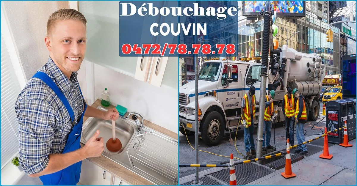 Débouchage Couvin ⭐ SOS Déboucheur