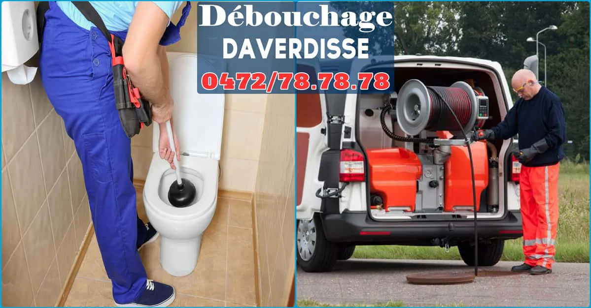 Débouchage Daverdisse ⭐ SOS Déboucheur