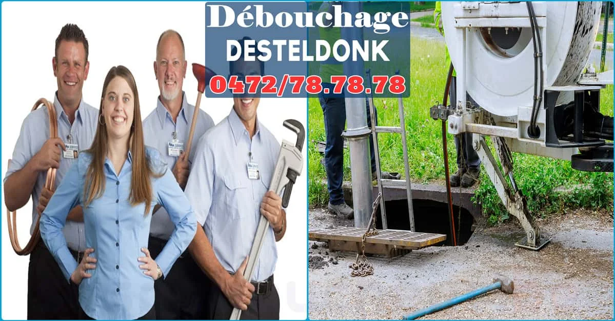 Débouchage de canalisations à Desteldonk 9042