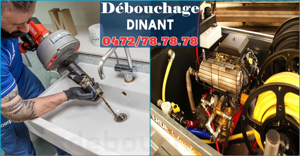 Débouchage Dinant ⭐ SOS Déboucheur