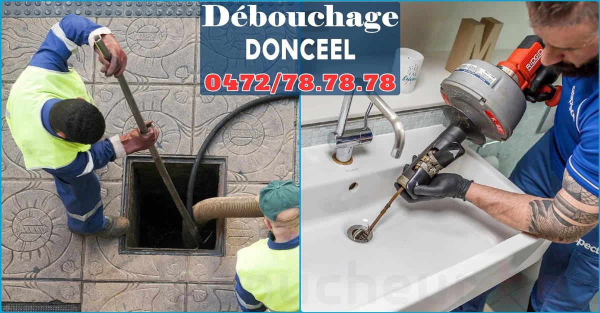 Débouchage Donceel ⭐ SOS Déboucheur