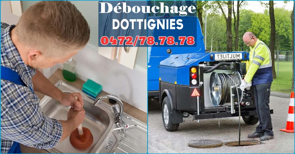 Débouchage de canalisations à Dottignies 7711