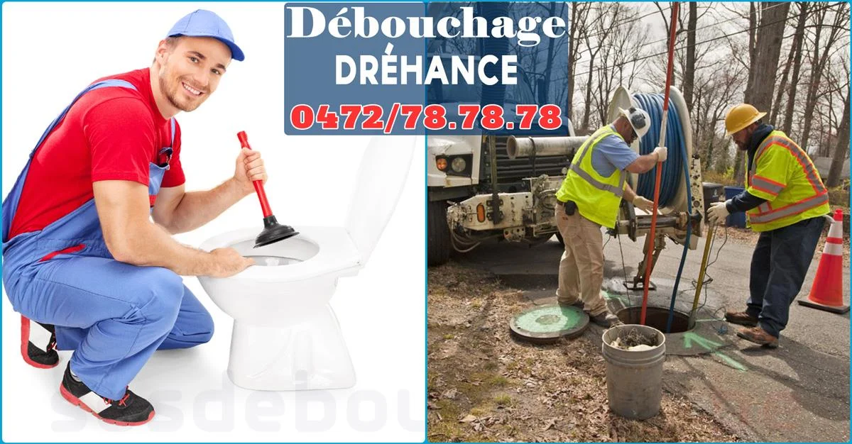 Débouchage de canalisations à Dréhance 5500