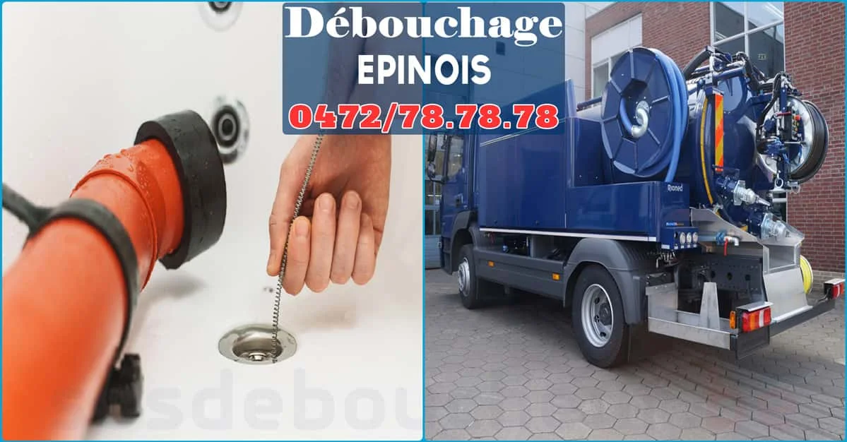 Débouchage de canalisations à Épinois 7134