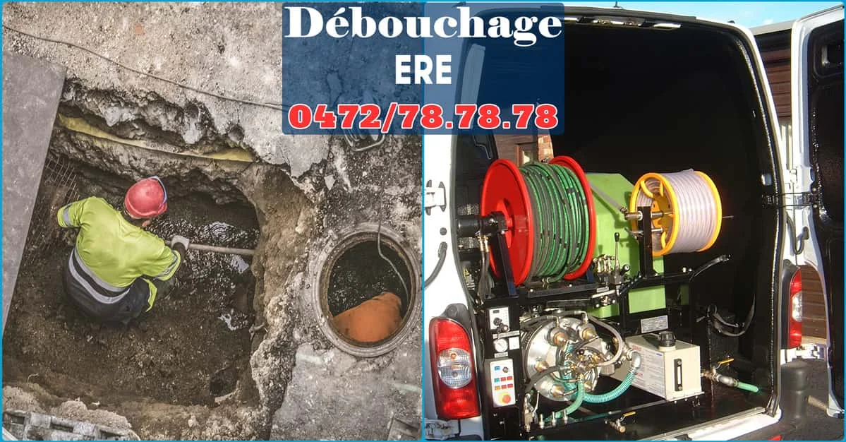 Débouchage de canalisations à Ere 7500