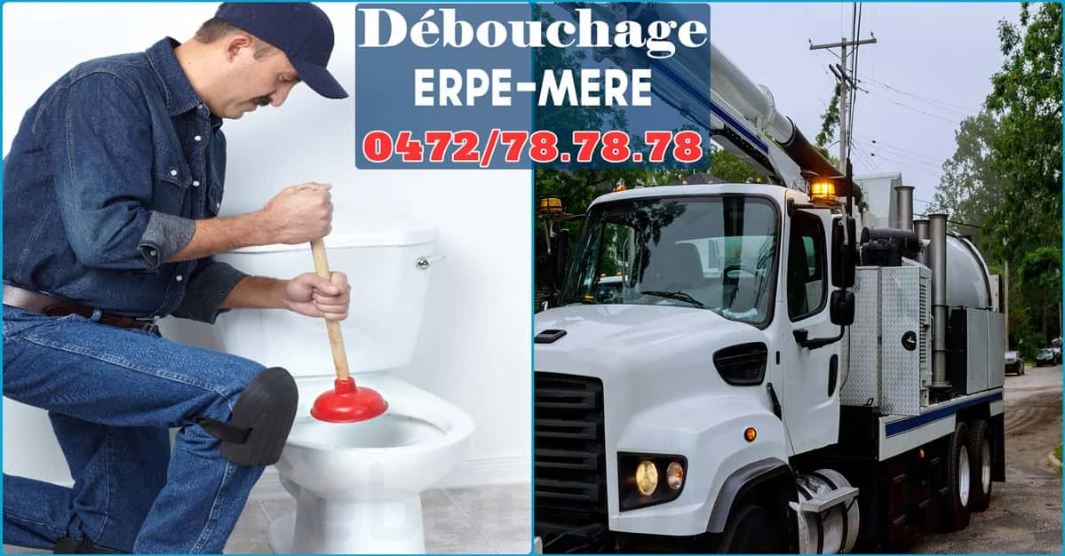 Débouchage Erpe-Mere ⭐ SOS Déboucheur