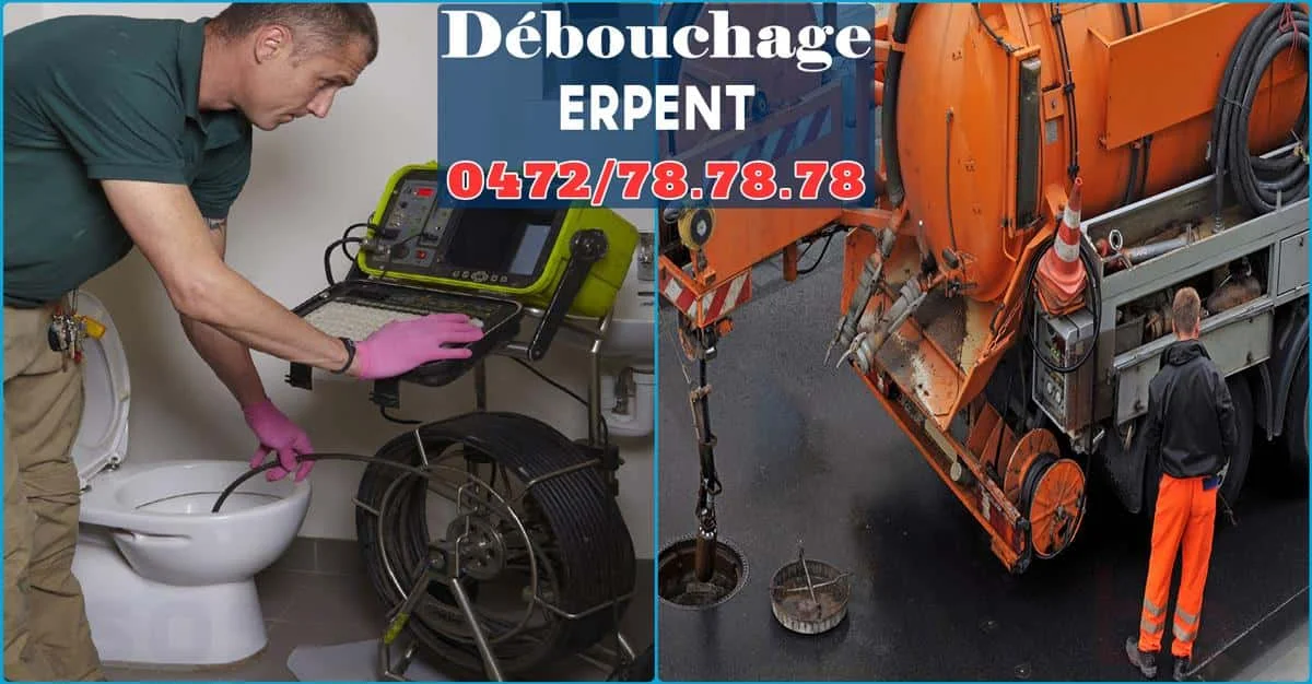 Débouchage de canalisations à Erpent 5101