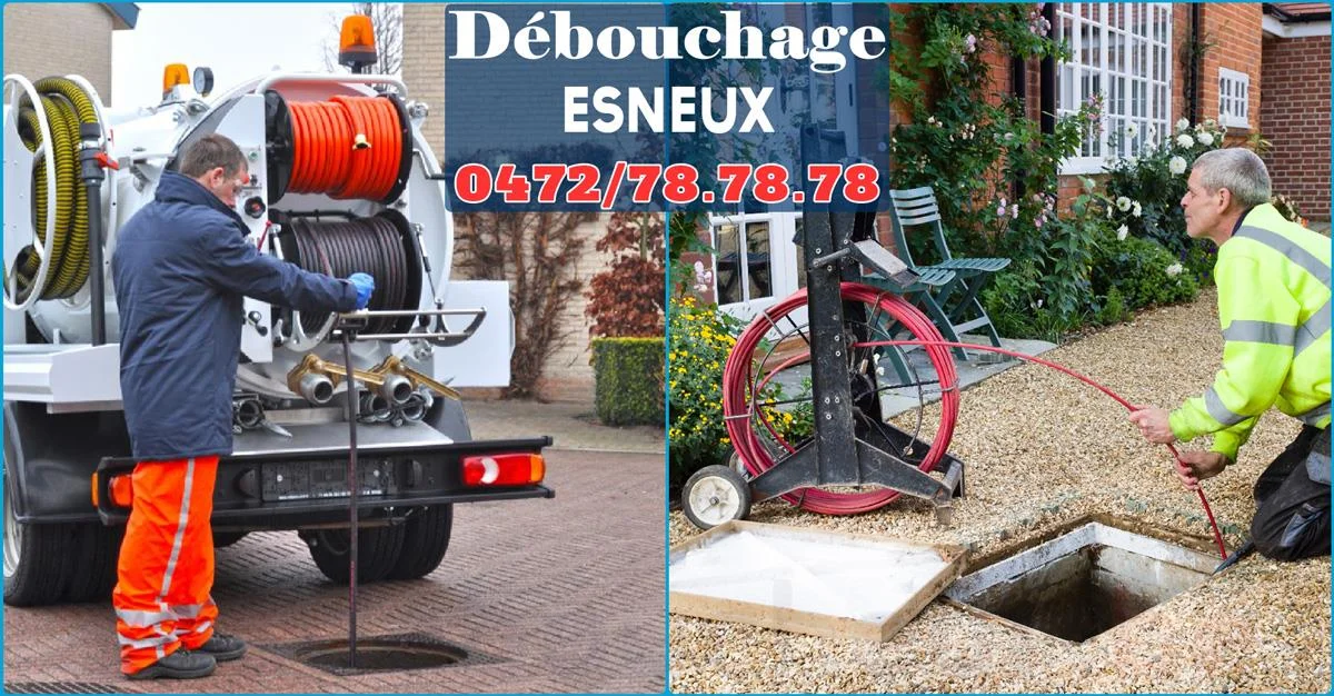 Débouchage Esneux ⭐ SOS Déboucheur
