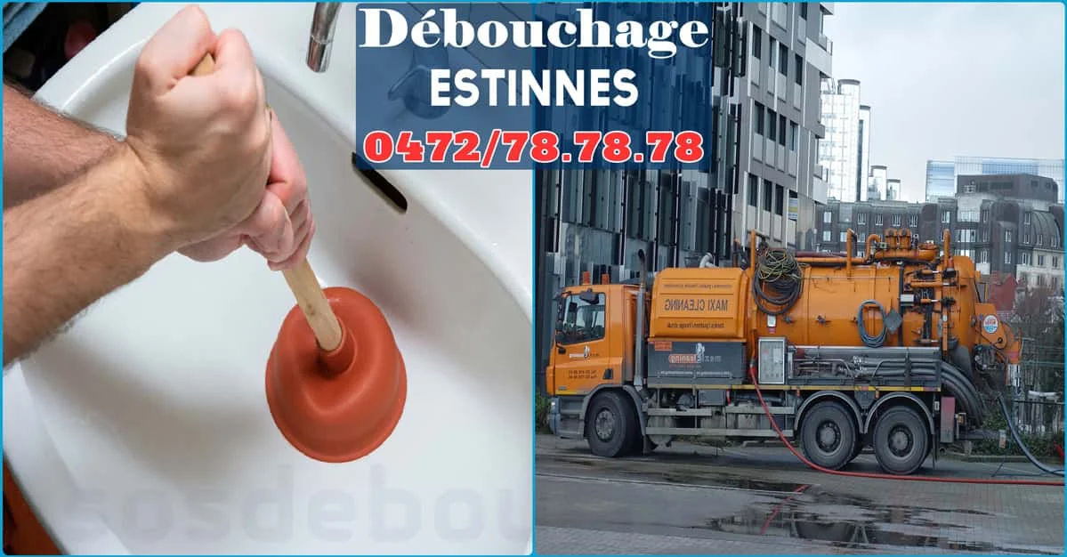 Débouchage Estinnes ⭐ SOS Déboucheur