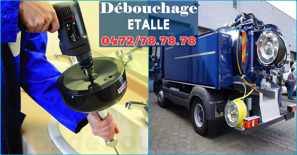 Débouchage Étalle ⭐ SOS Déboucheur