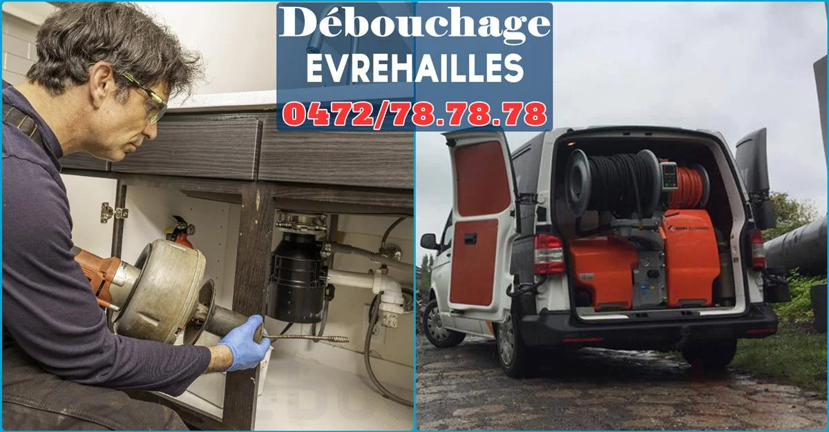 Débouchage de canalisations à Évrehailles 5530